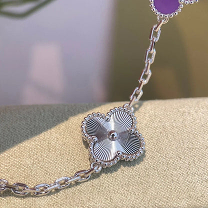 [Mystic] CLOVER 5 MOTIF VIOLET BRACELET COLLECTION