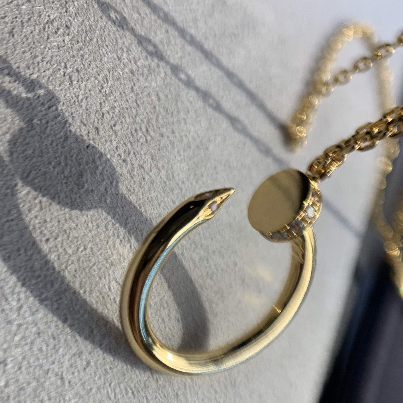 [Mystic]JUSTE NECKLACE GOLD