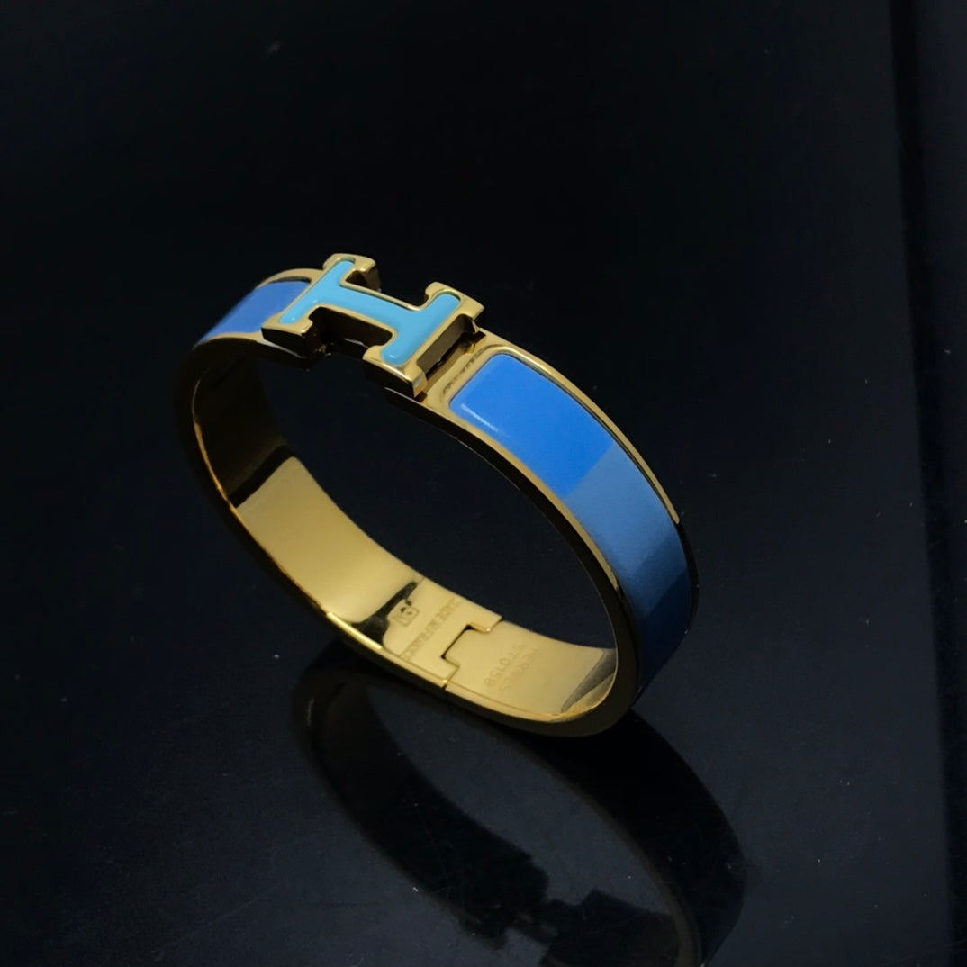 [Mystic]H BRACELET BLUE RAINBOW CERAMIC