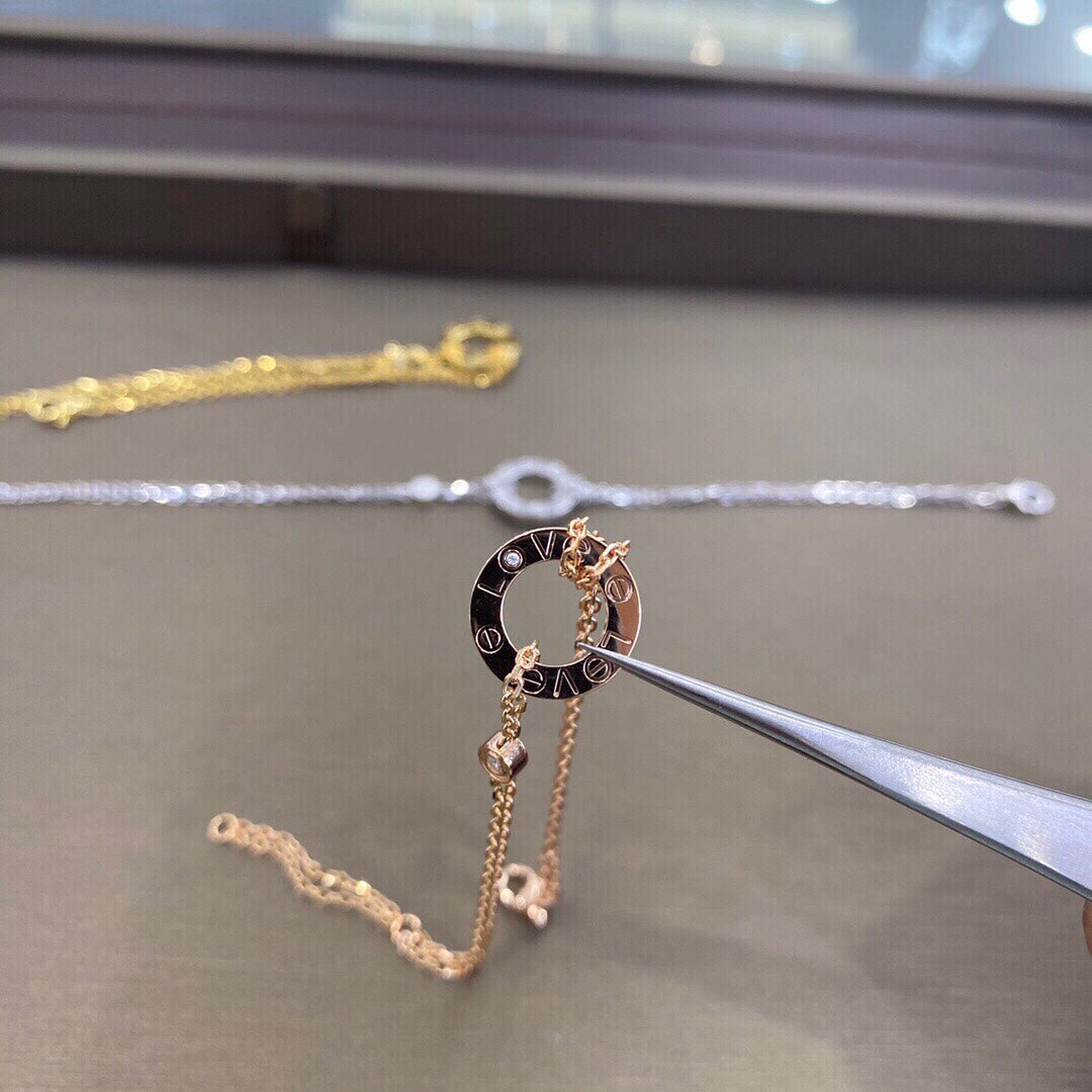 [Demi jewelry]LOVE BRACELET 2 DIAMOND