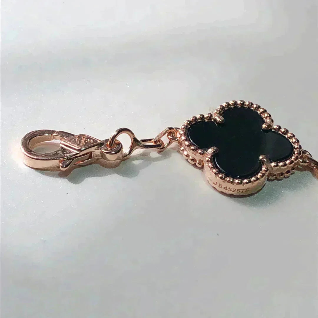 [Mystic]CLOVER 5 MOTIFS MULTICOLOR BRACELET