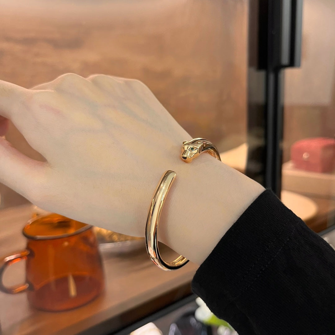 [Demi jewelry]PANTHERE GOLD OPEN BRACELET