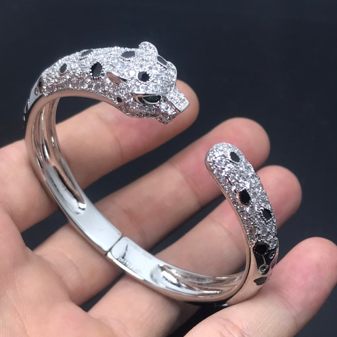 [Demi jewelry]PANTHERE BIG BRACELET DIAMONDS