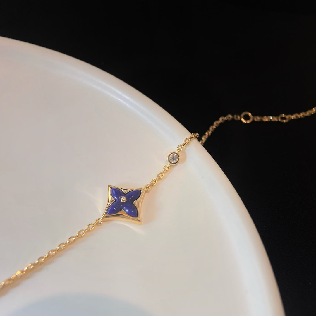 [Mystic]COLOR STAR PINK GOLD DIAMOND BRACELET