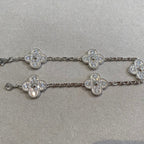 [Demi jewelry] CLOVER 5 MOTIF FULL DIAMOND BRACELET COLLECTION