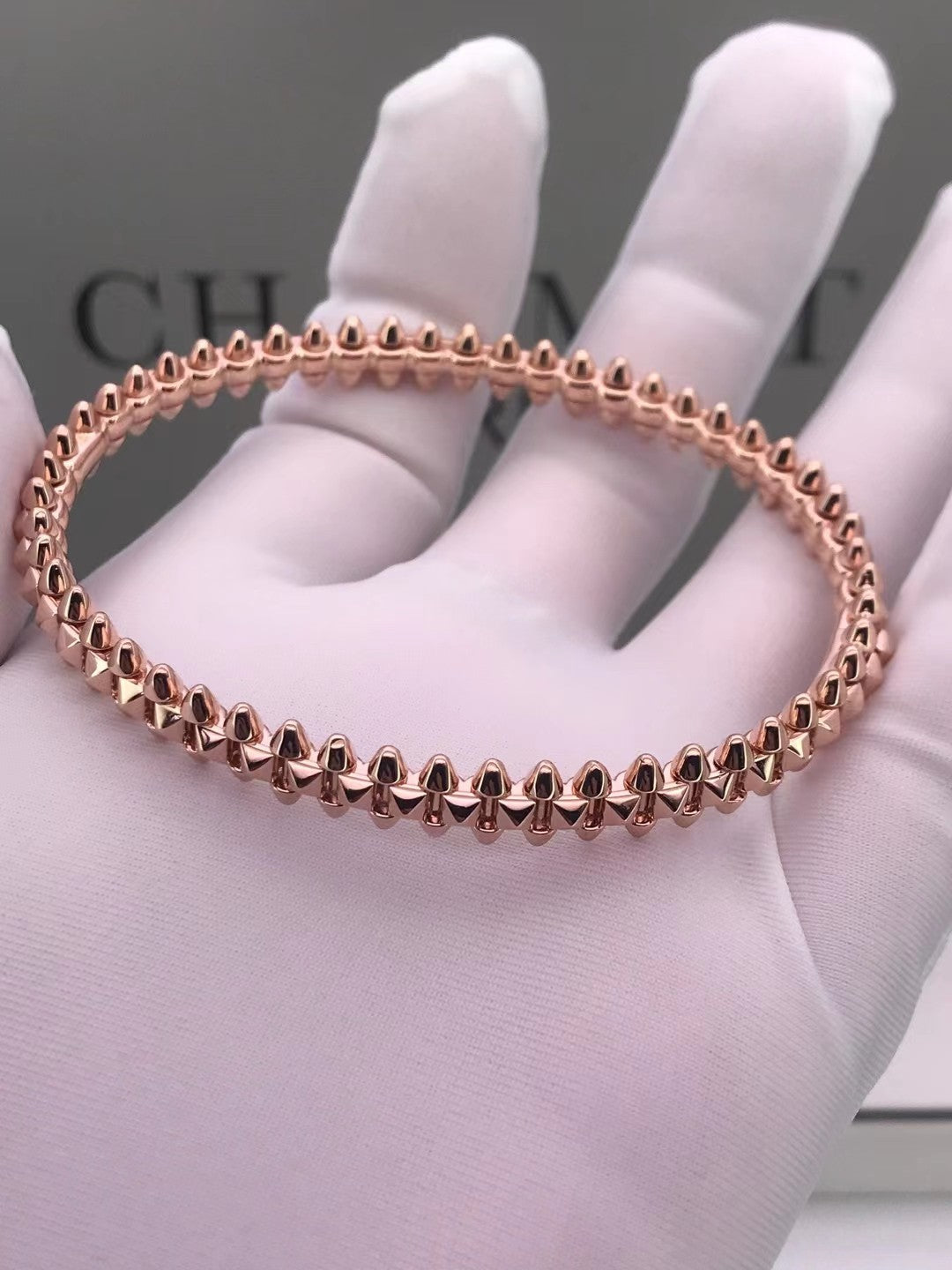 [Demi jewelry]CLASH PINK GOLD BRACELET