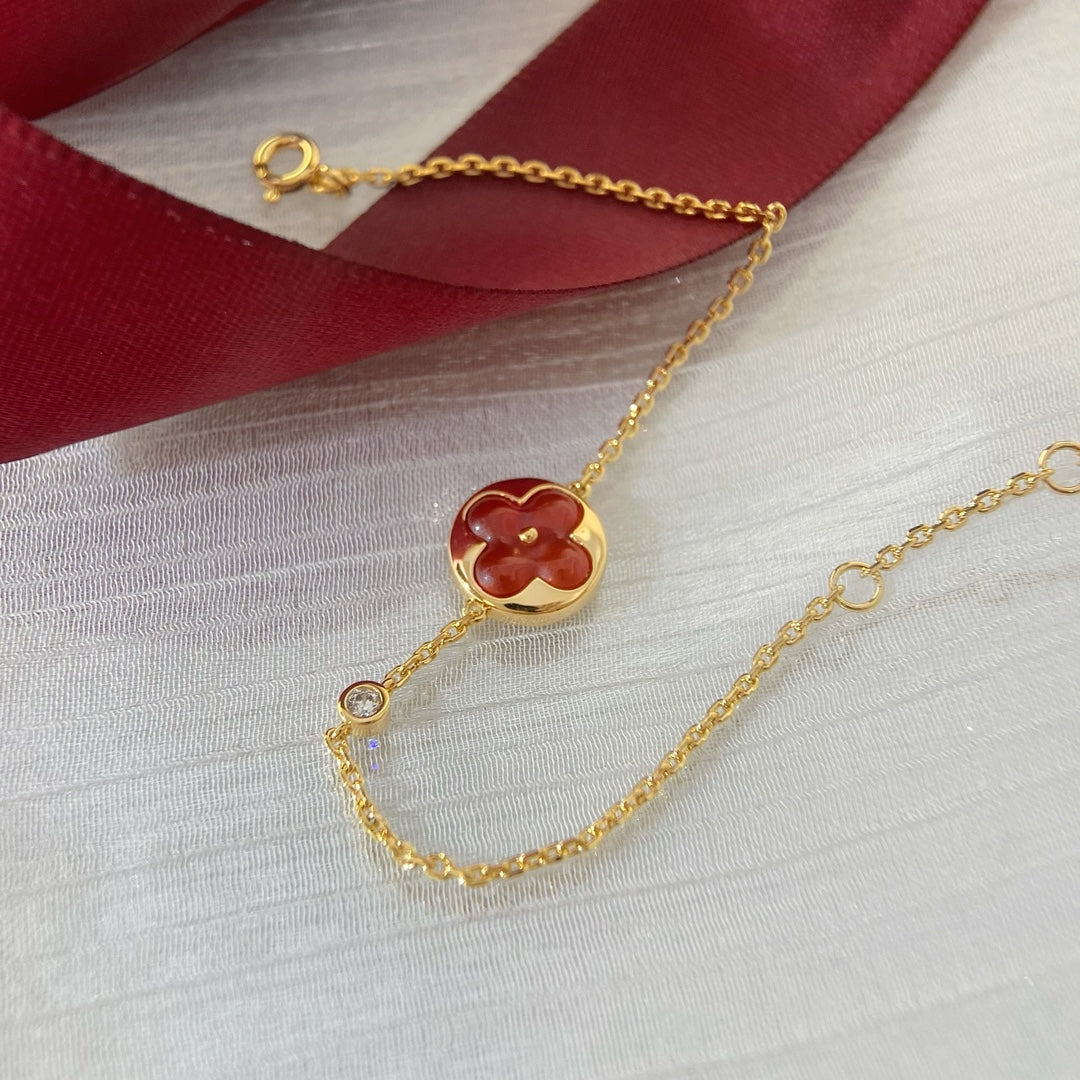 [Mystic]SUN PEDANT CARNELIAN BRACELET