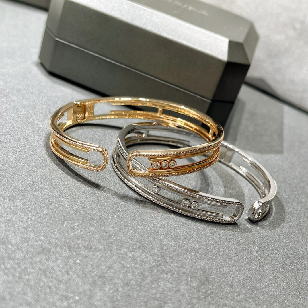 [Mystic ]MOVE 10TH PAVED DIAMOND BRACELET