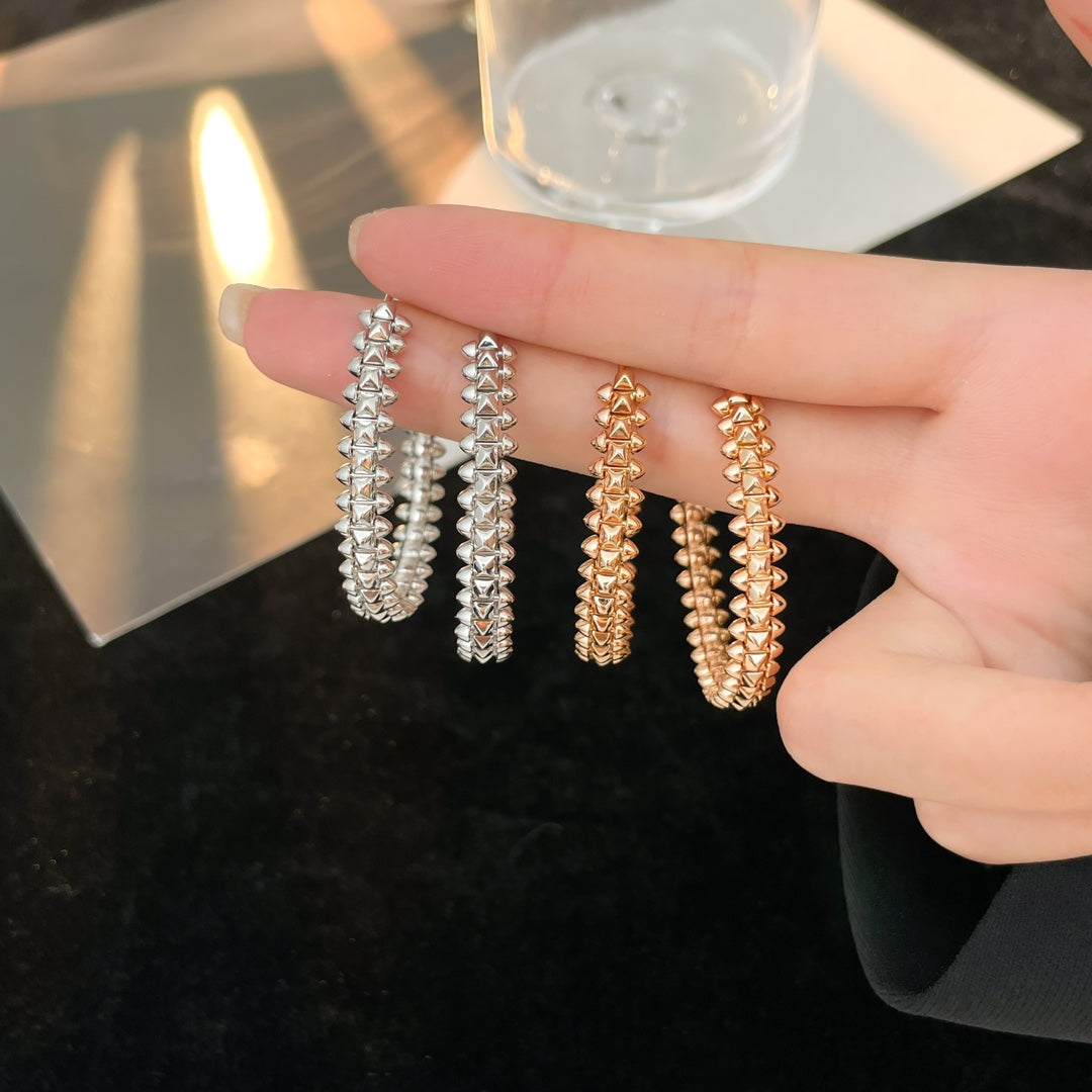 [Mystic]CLASH HOOP EARRINGS