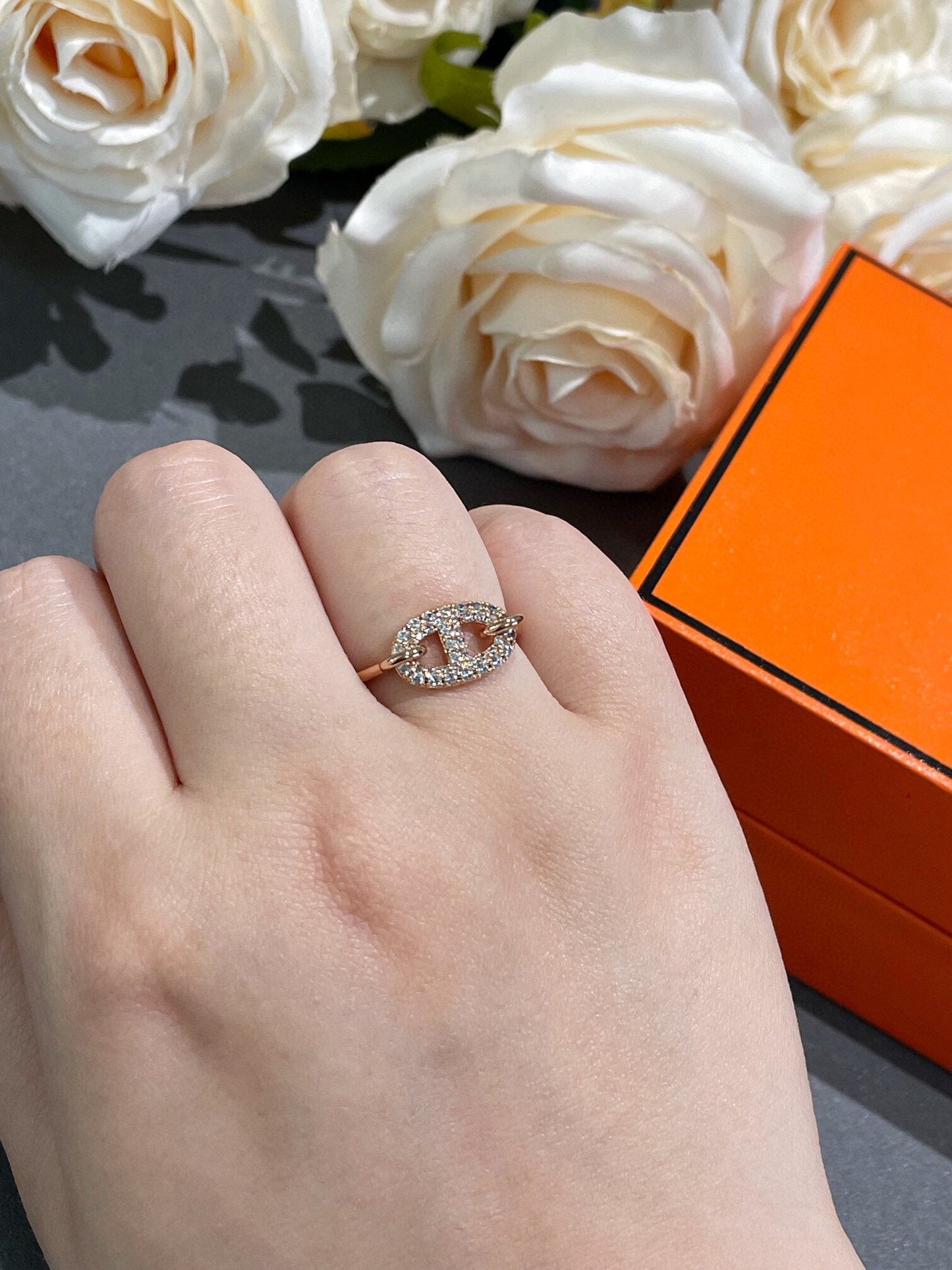[Mystic]RONDE SMALL DIAMOND RING