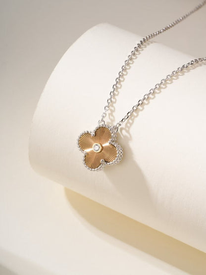 [Mystic]CLOVER Christmas Limited Edition PEDANT NECKLACE GOLD