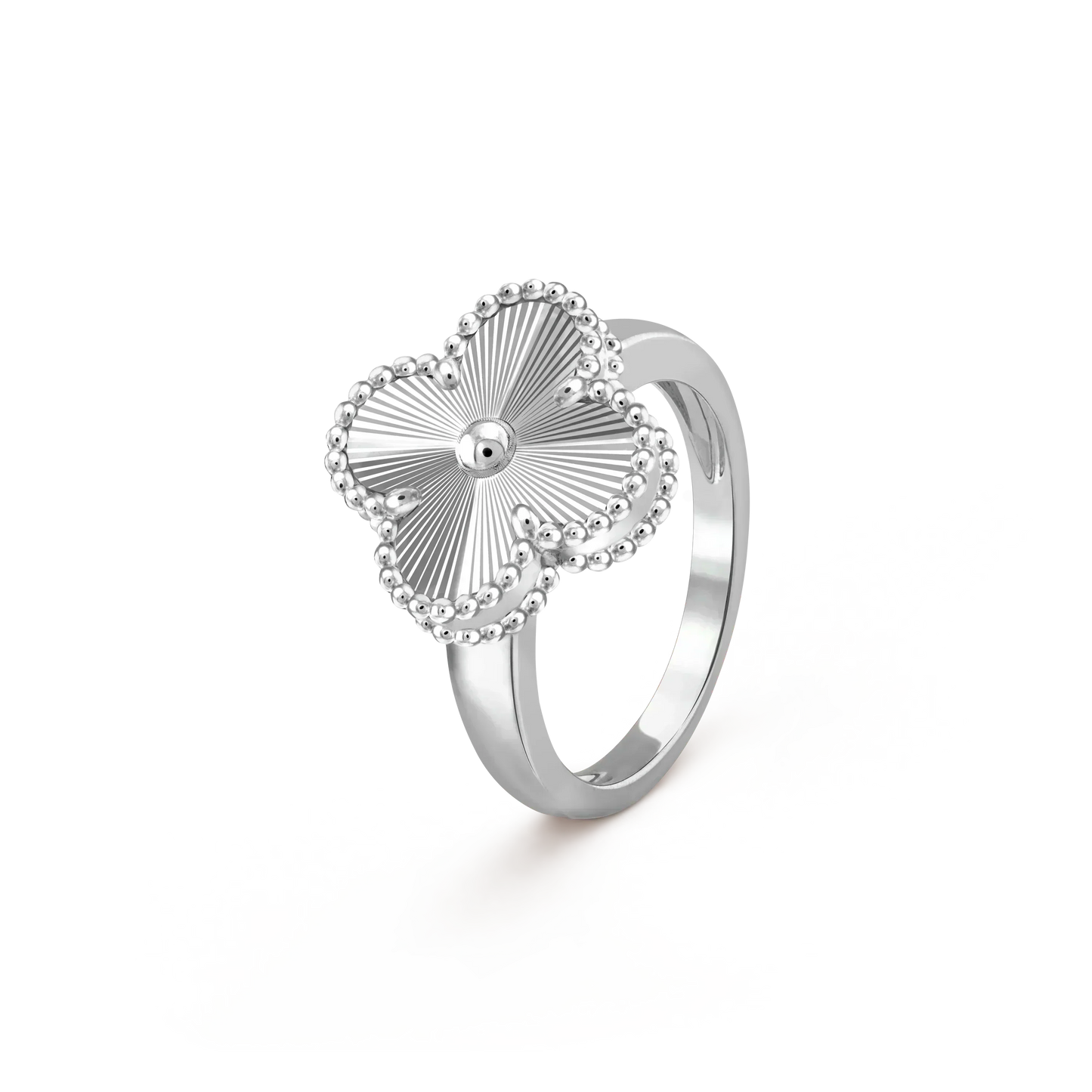 [Mystic]CLOVER SILVER RING