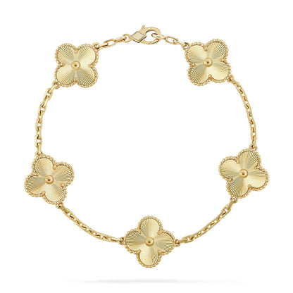 [Mystic] CLOVER 5 MOTIF LASER BRACELET COLLECTION