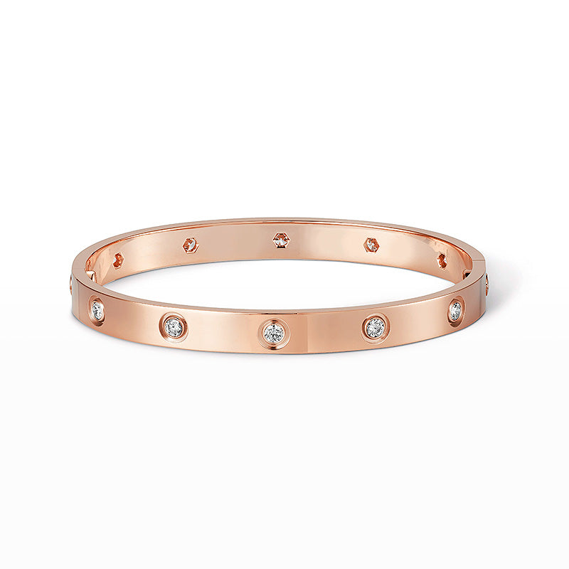 [Demi jewelry]LOVE BRACELET 6.1MM 10 DIAMONDS