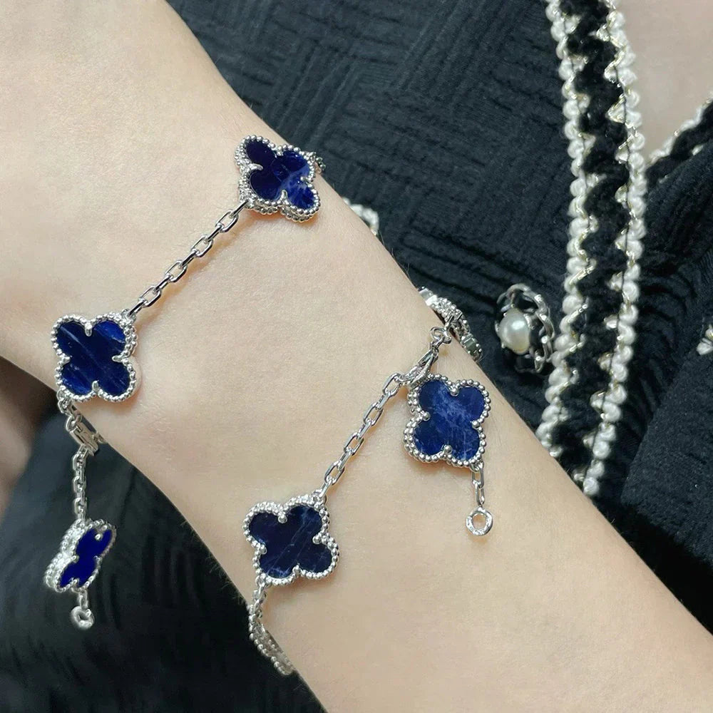 [Mystic]CLOVER 5 MOTIF PIETERSITE BRACELET COLLECTION