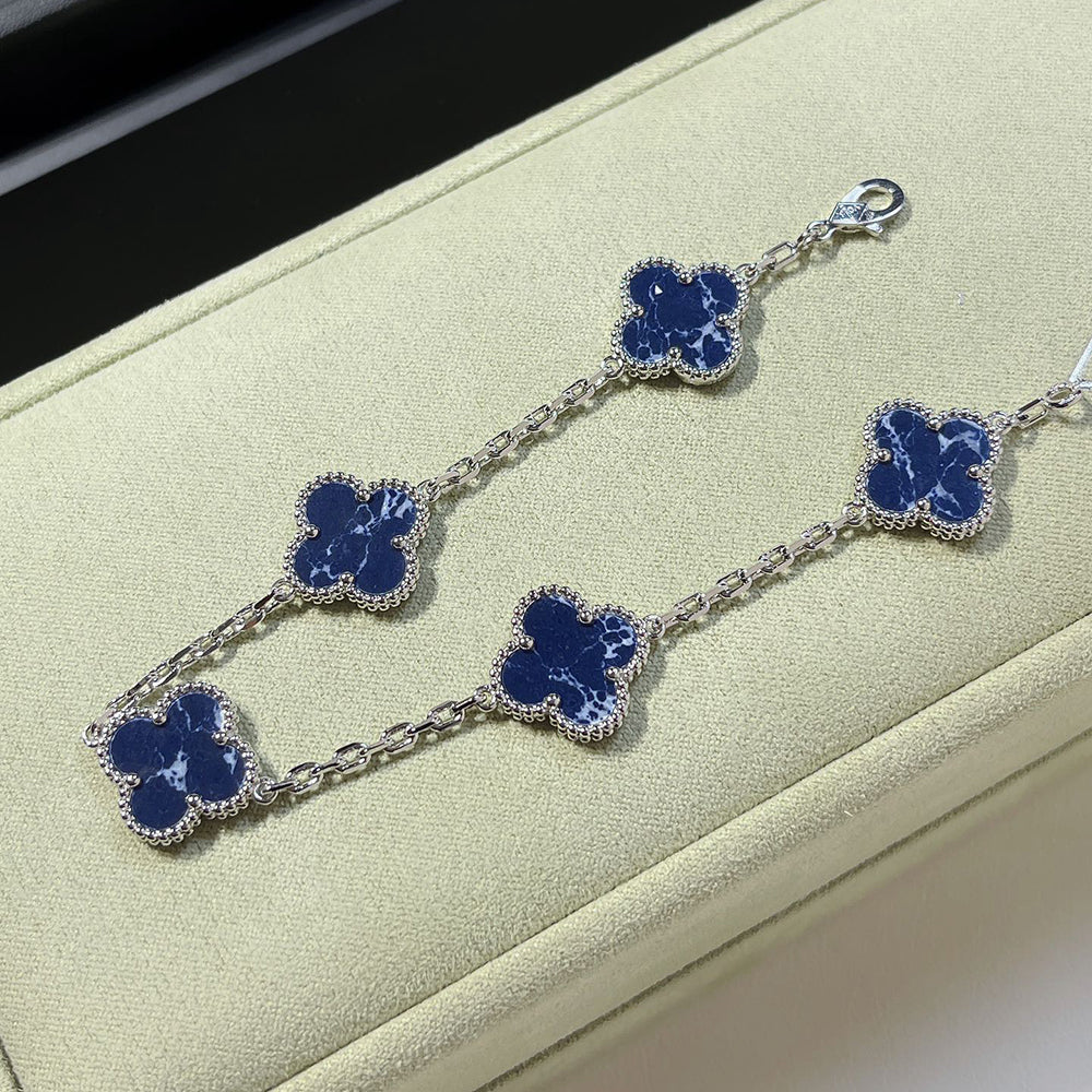 [Mystic]CLOVER 5 MOTIF PIETERSITE BRACELET COLLECTION