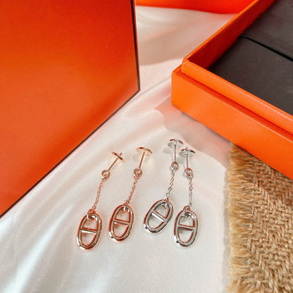 [Mystic]CHAINE TASSEL EARRINGS