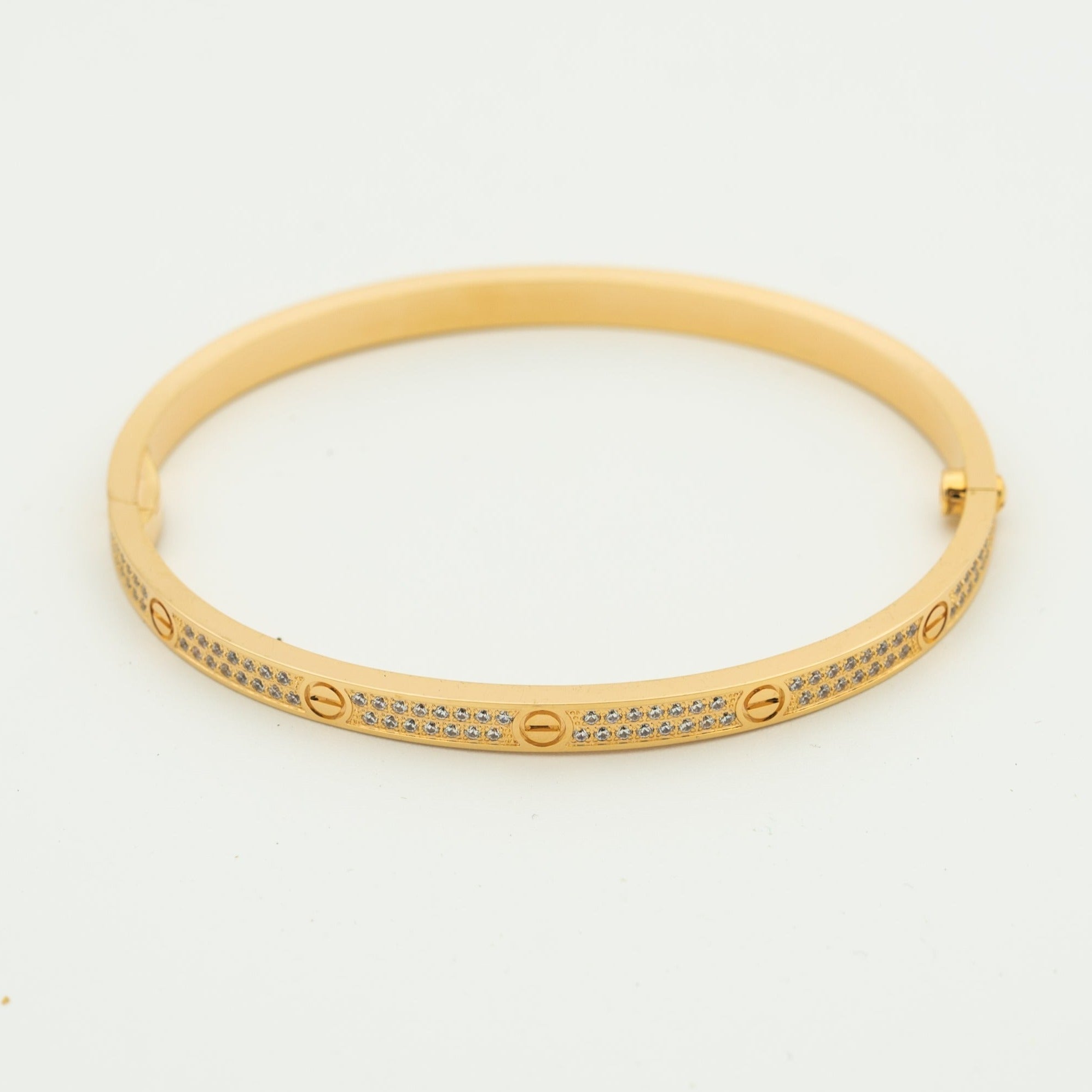 [Demi jewelry]LOVE BRACELET 3.65MM DIAMOND-PAVED