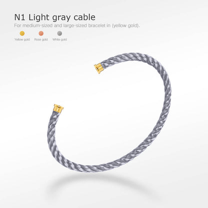 [Mystic]FORCE SERIES BRACELET CABLES 50 CHOICES (DIY SELECTION)