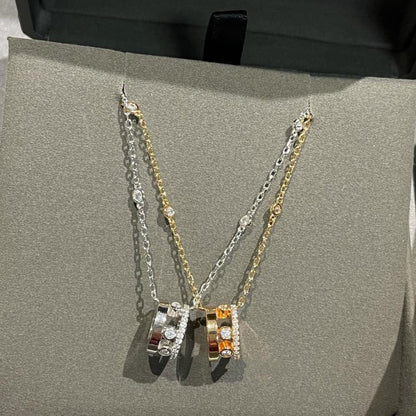 [Mystic ]CHAIN MOVE ROMANE PEDAND NECKLACE