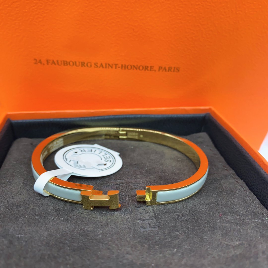 [Mystic]CLASSIC HM CLIC GREEN 8MM ENAMEL BRACELET