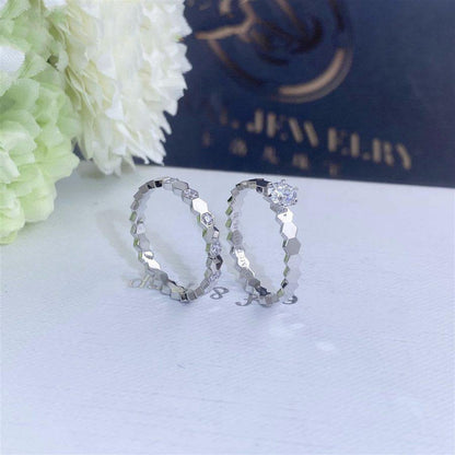 [Mystic]BEE LOVE RING SILVER 1 DIAMOND