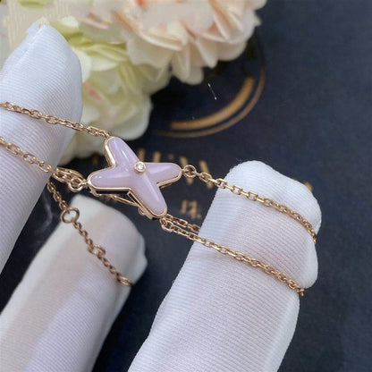 [Mystic]JEUX BRACELET PINK MOP PINK GOLD 1 DIAMOND