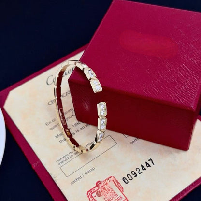 [Mystic]LOVE DIAMOND OPEN  BRACELET
