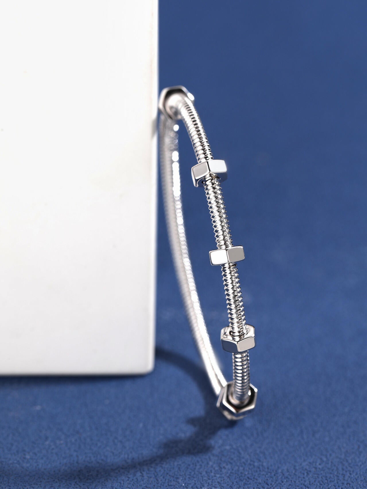 [Demi jewelry]CT THREADED BRACELET