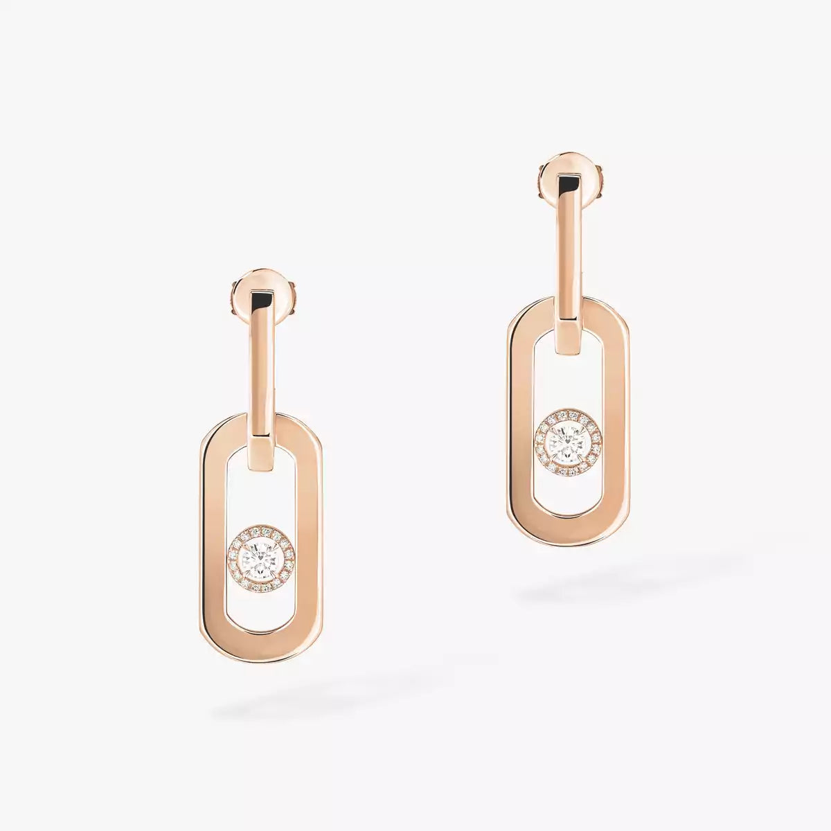 [Mystic ]So Move XL Diamond Pendant Earrings