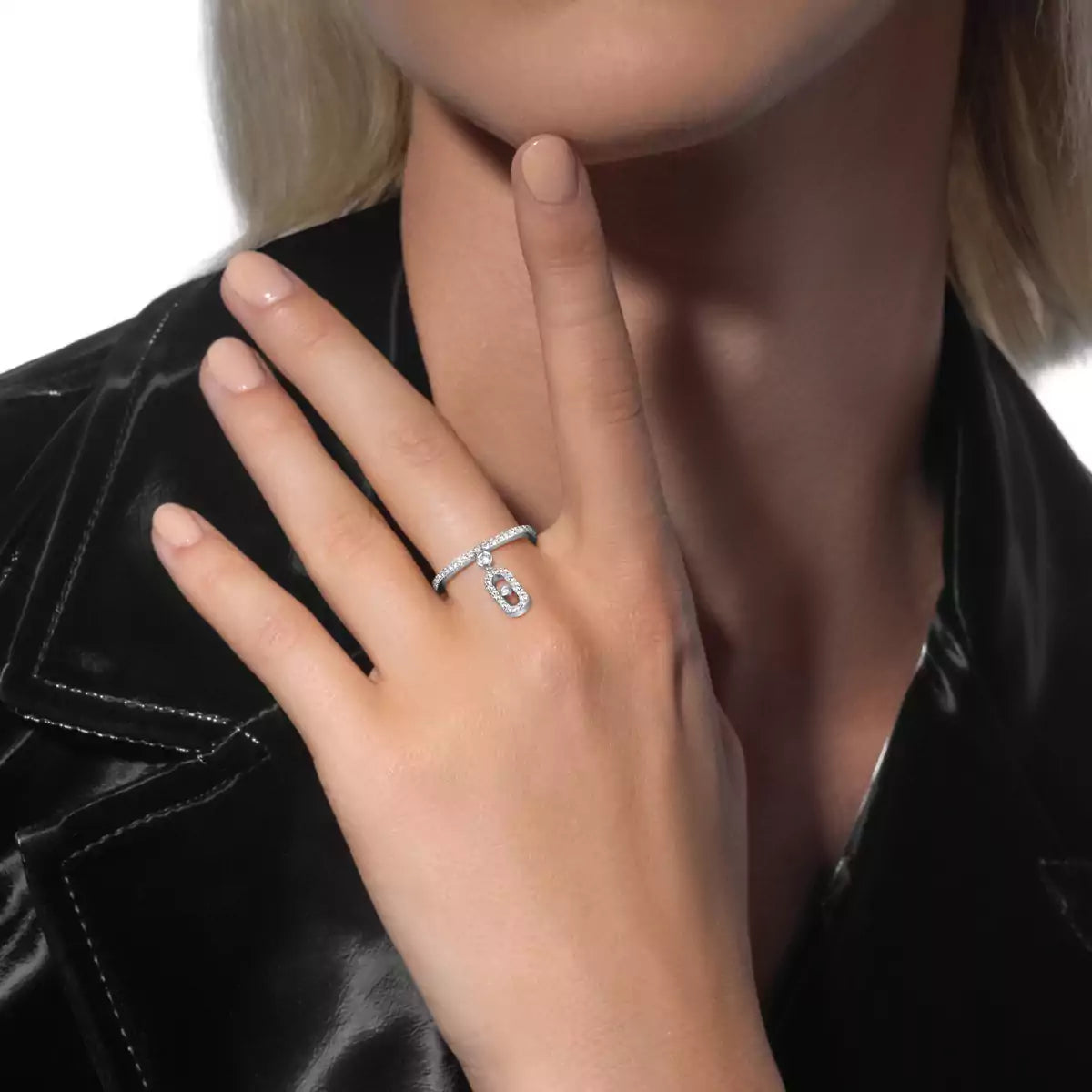 [Mystic ]Move Uno Diamond Ring