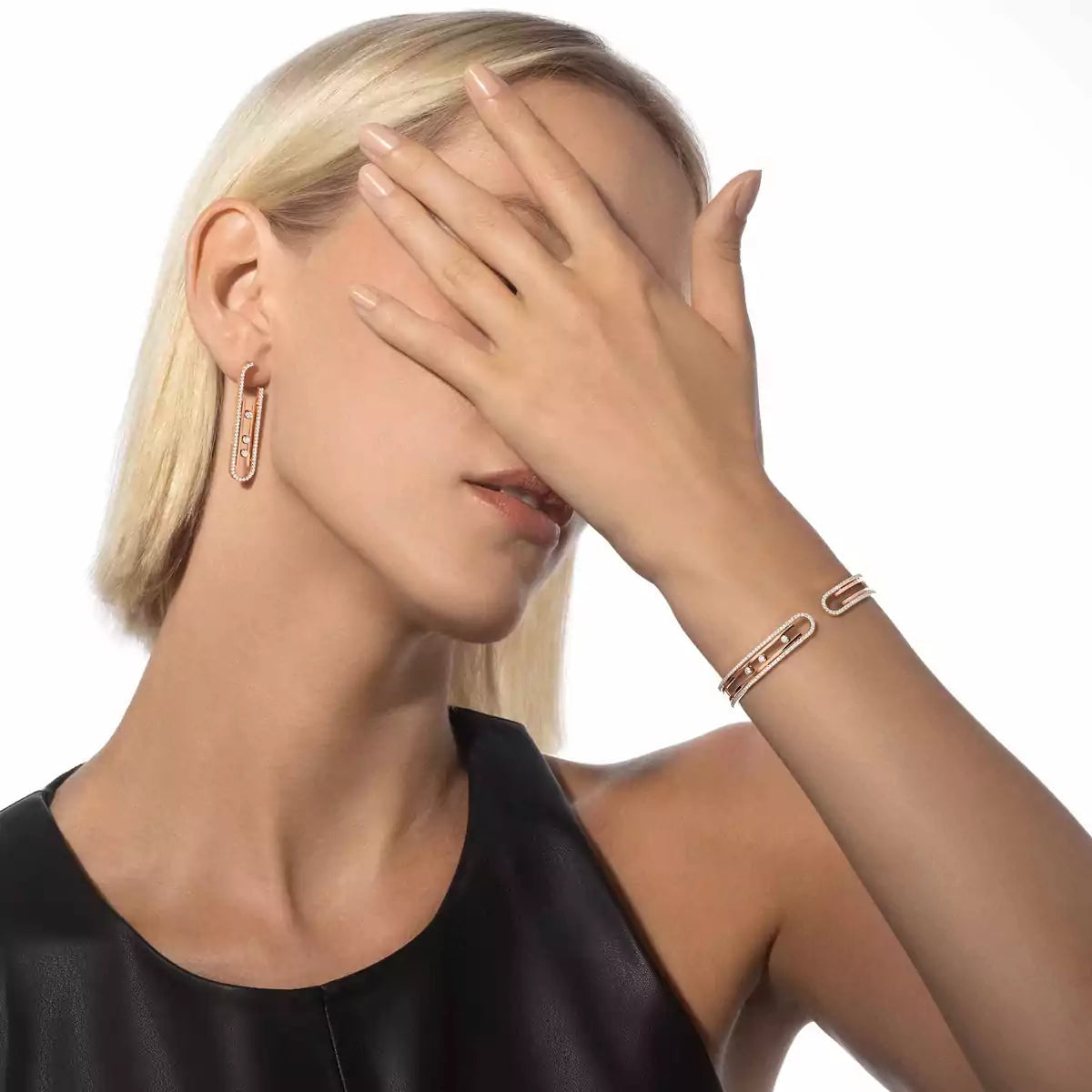 [Mystic ]Diamond Pendant Earrings Move 10Th