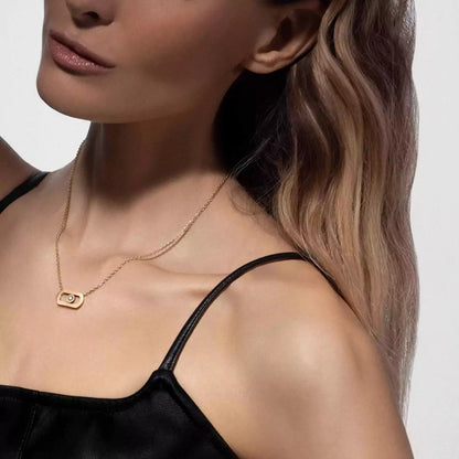 [Mystic ]So Move Diamond Necklace in Gold