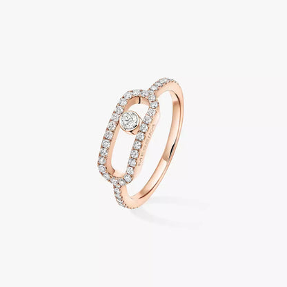 [Mystic ]Move Uno Diamond Ring in Gold