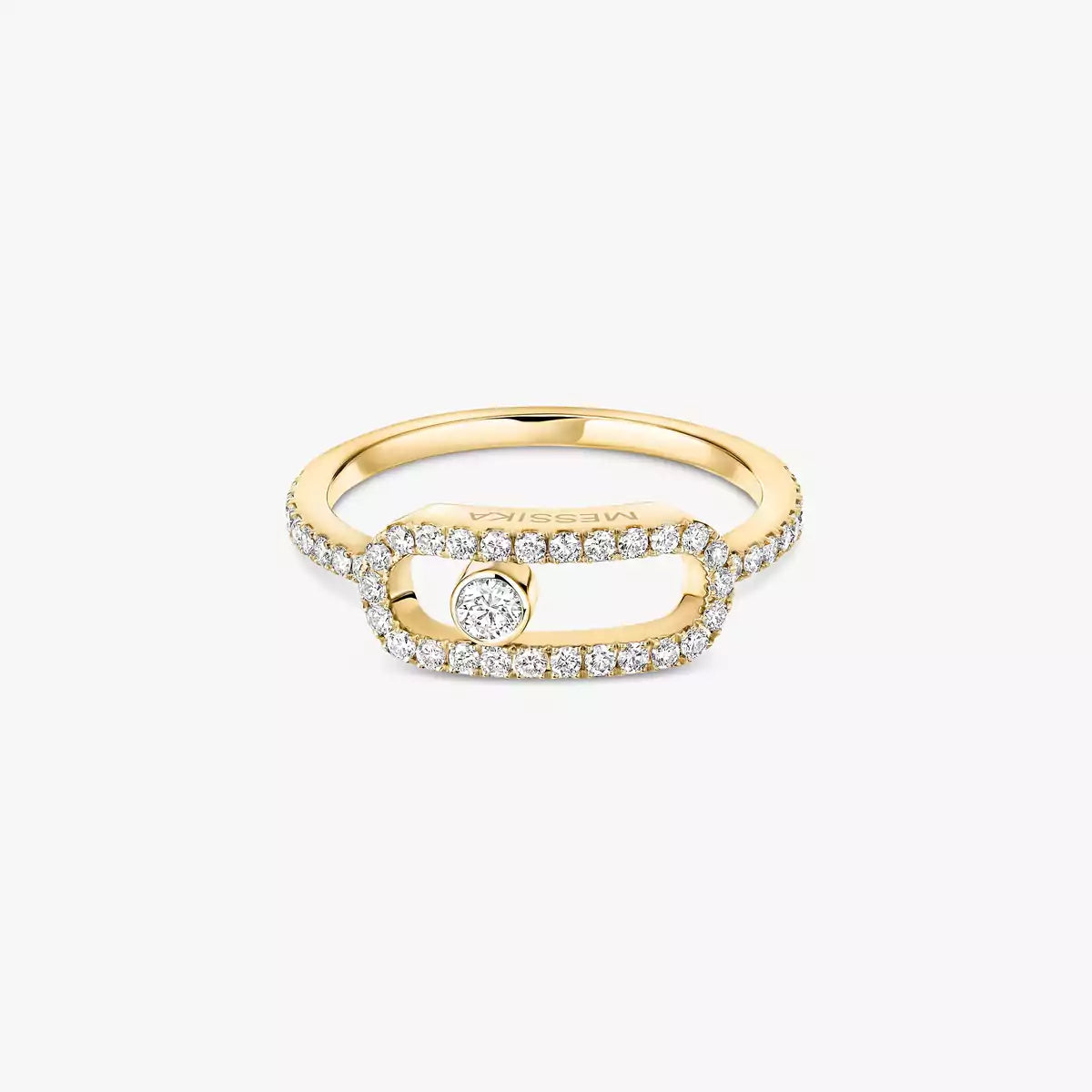 [Mystic ]Move Uno Diamond Ring in Gold