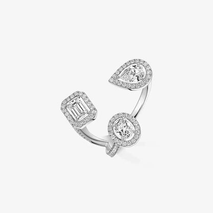 [[Mystic ] Diamond Ring 0,25ct My Twin Trilogy
