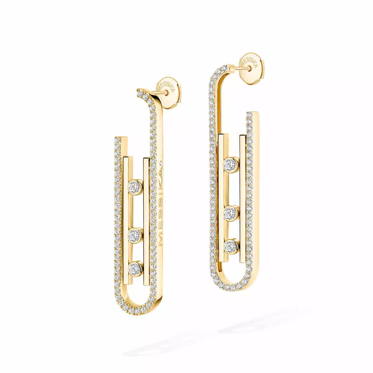 [Mystic ]Diamond Pendant Earrings Move 10Th