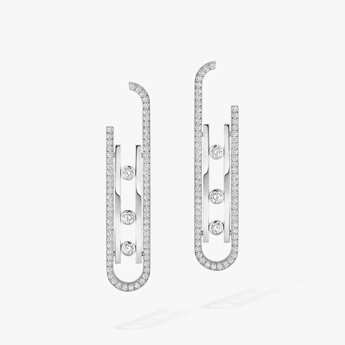 [Mystic ]Diamond Pendant Earrings Move 10Th