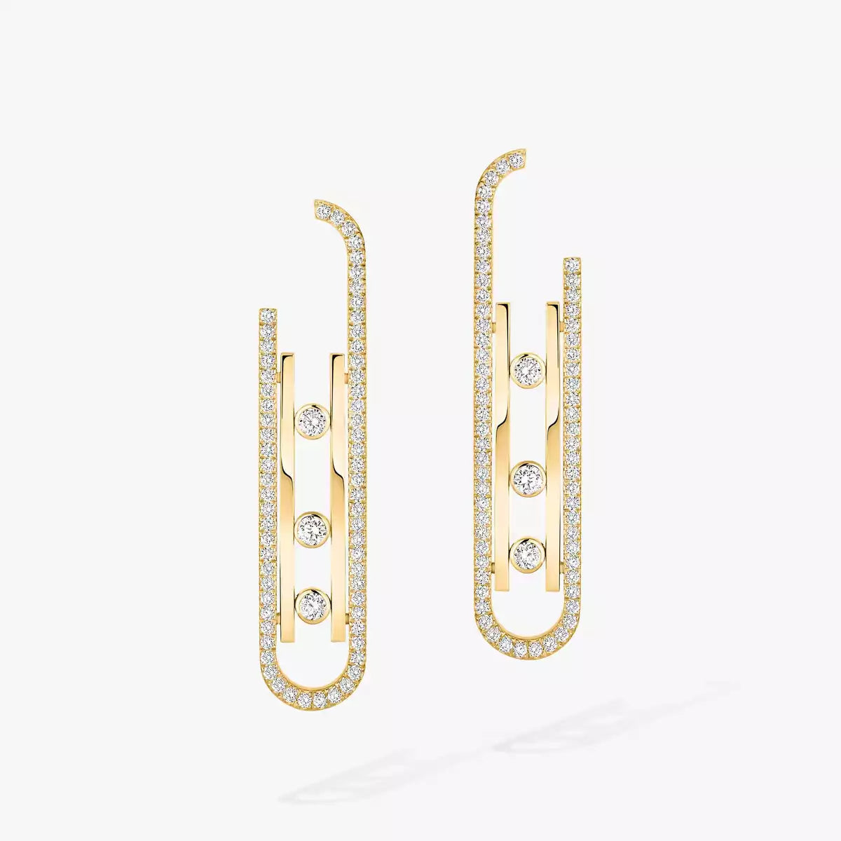 [Mystic ]Diamond Pendant Earrings Move 10Th