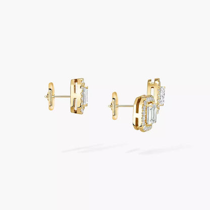 [Mystic ]Diamond Earrings 0,10ct My Twin 1+2