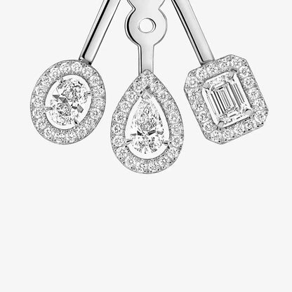 [Mystic ] My Twin Trio  Diamond Earrings