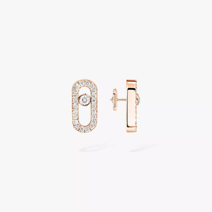 [Mystic ]Move Uno Diamond Earrings