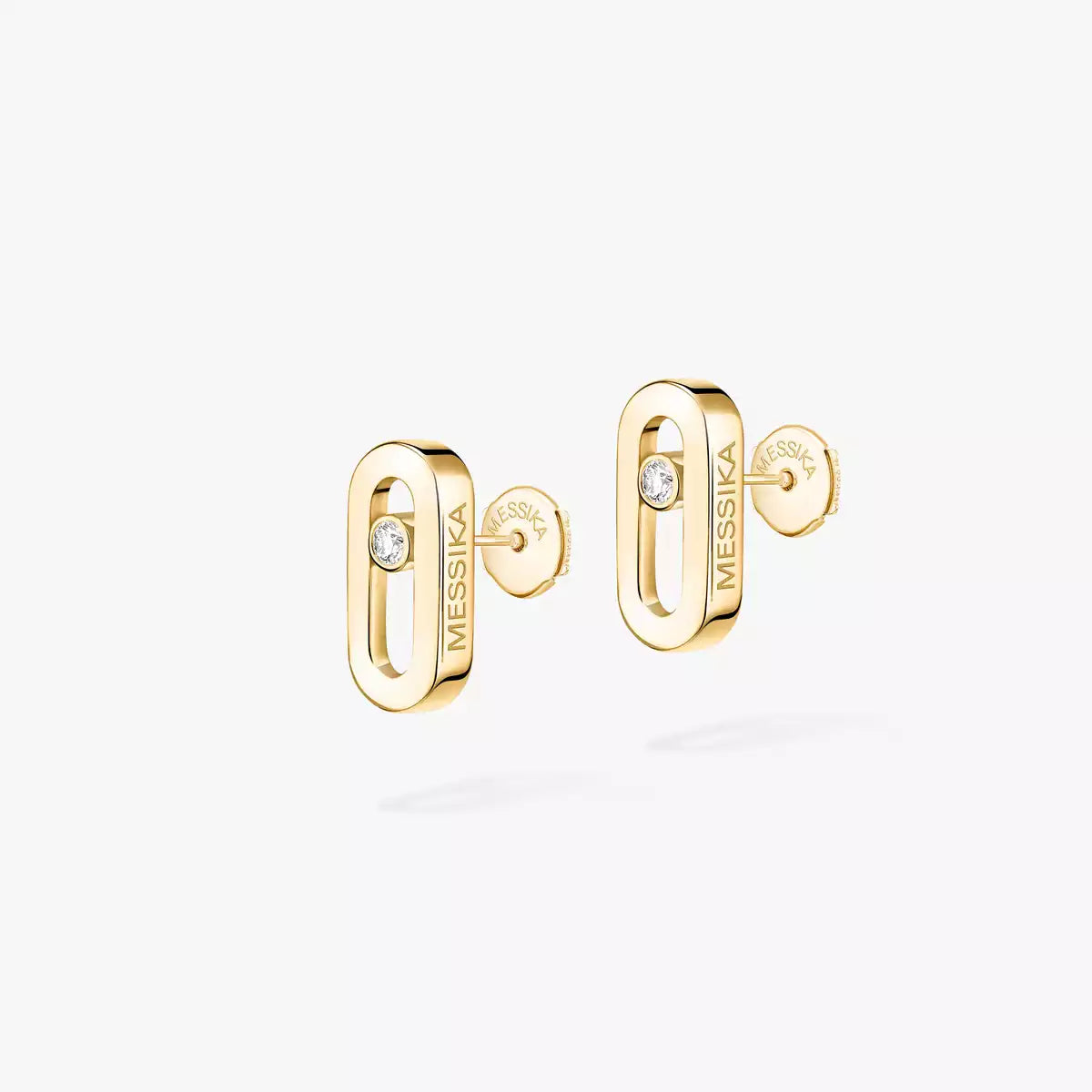 [Mystic ]Move Uno Diamond Stud Earrings