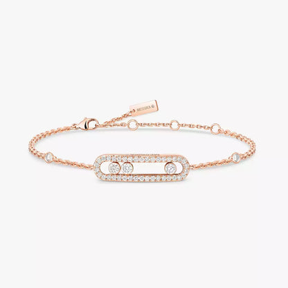 [Mystic ]Pavé Baby Move Diamond Bracelet