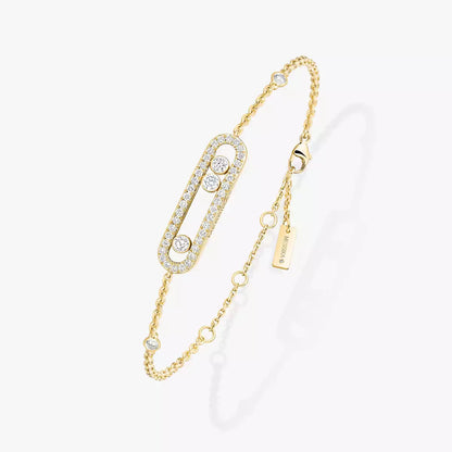 [Mystic ]Pavé Baby Move Diamond Bracelet