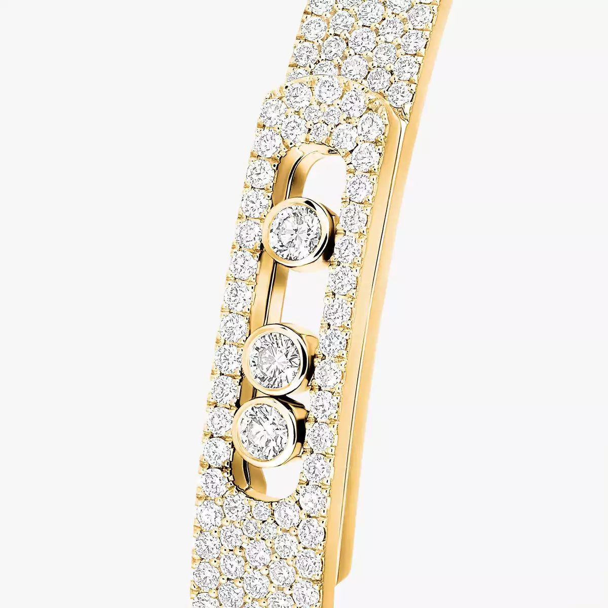 [Mystic ]Move Noa Full Pavé Diamond Bangle Bracelet