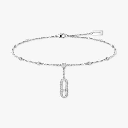 [Mystic ] Move Uno pavé ankle bracelet