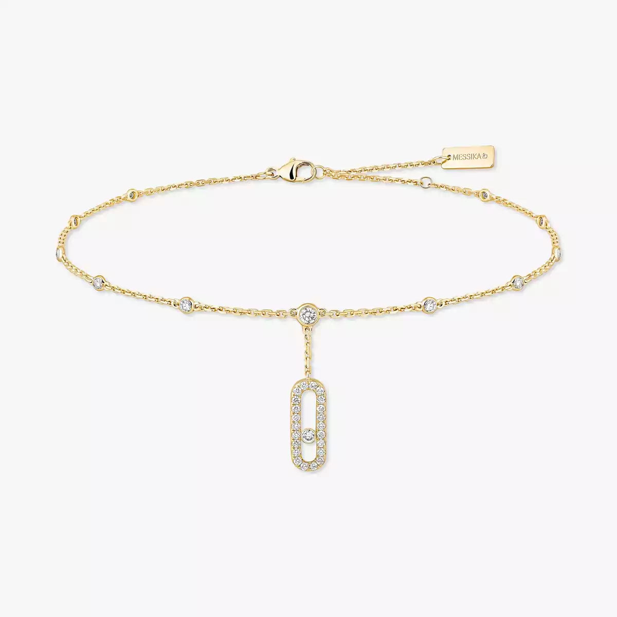 [Mystic ] Move Uno pavé ankle bracelet