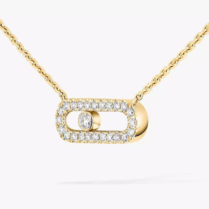 [Mystic ]Diamond Necklace Move Uno