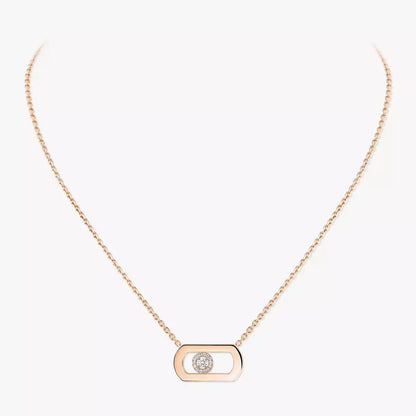 [Mystic ]So Move Diamond Necklace in Gold